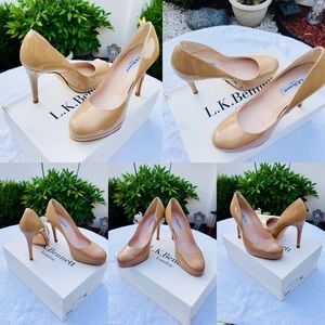 L.K Bennett London Nude Sledge Pumps! 👠 😍